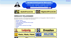 Desktop Screenshot of bebuquin.de